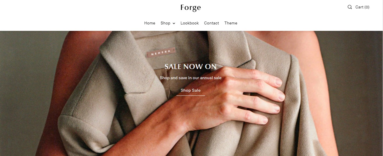 Forge Shopify Theme